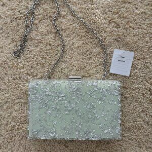 NWT Urban Outfitters Clutch with long chain strap